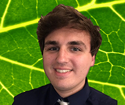 Plant Science student, Christopher Kauffman